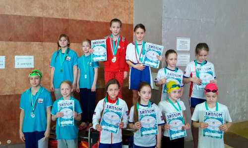 Очередные успехи в соревнованиях пловцов «Магис Дети»