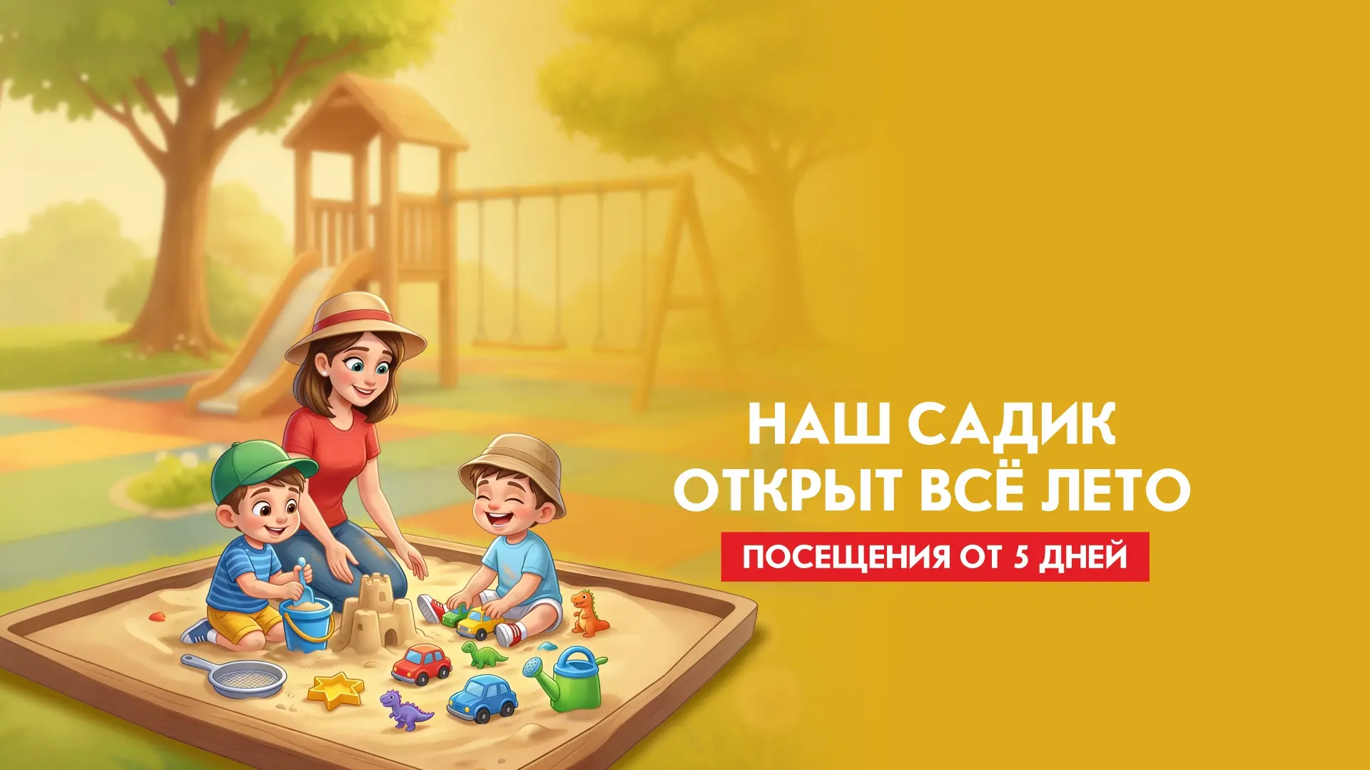 Детский сад с 1,5 лет